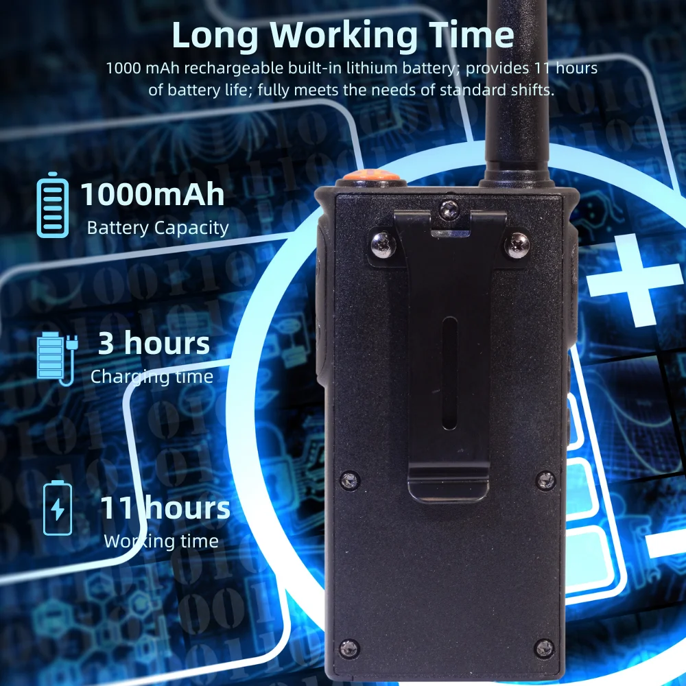FRS Walkie Talkie Mini rozmiar PMR446 2-kierunkowa stacja radiowa 2 szt. Przenośne radia Lekkie urządzenie bezprzewodowe Transceiver Licencja za darmo