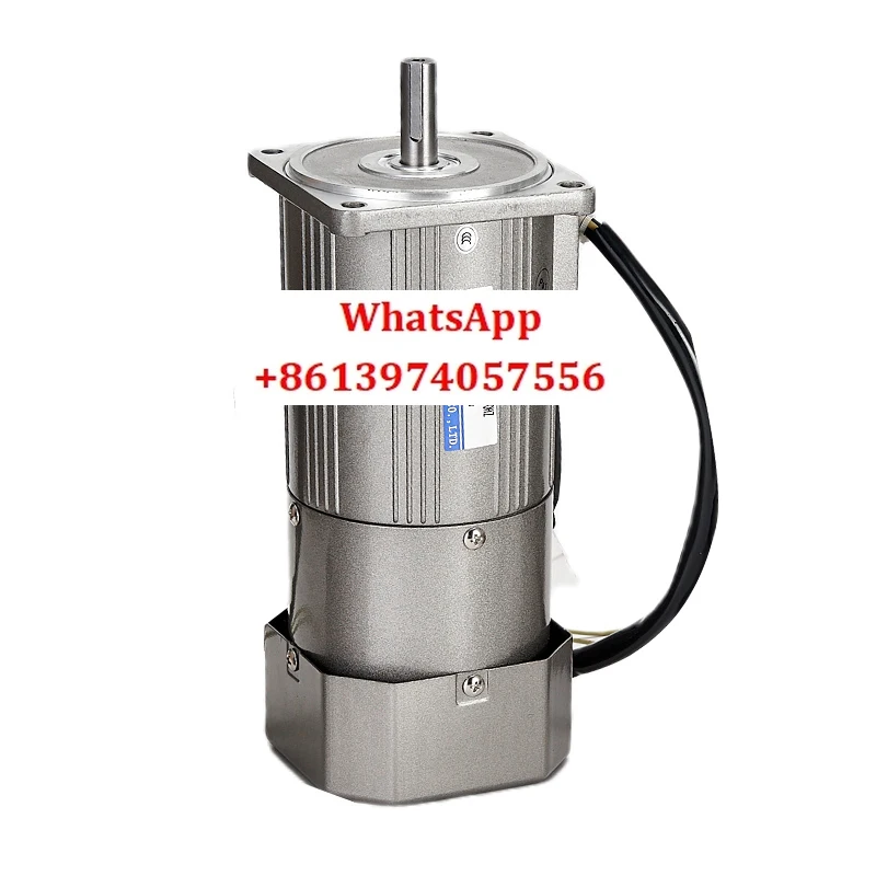 

Taili 380V AC gear reduction optical axis brake motor 220V speed regulating motor 60W120W gear shaft brake