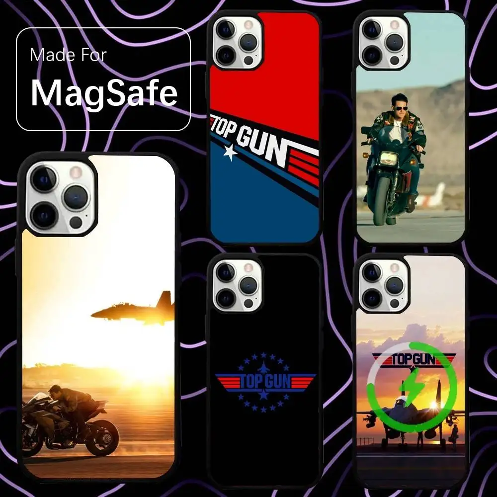 

Top Gun Maverick Plane Phone Case For iPhone 16,15,14,13,12,11,Pro,Max,Plus,Mini,SE New Magsafe Magnetic Wireless Charging