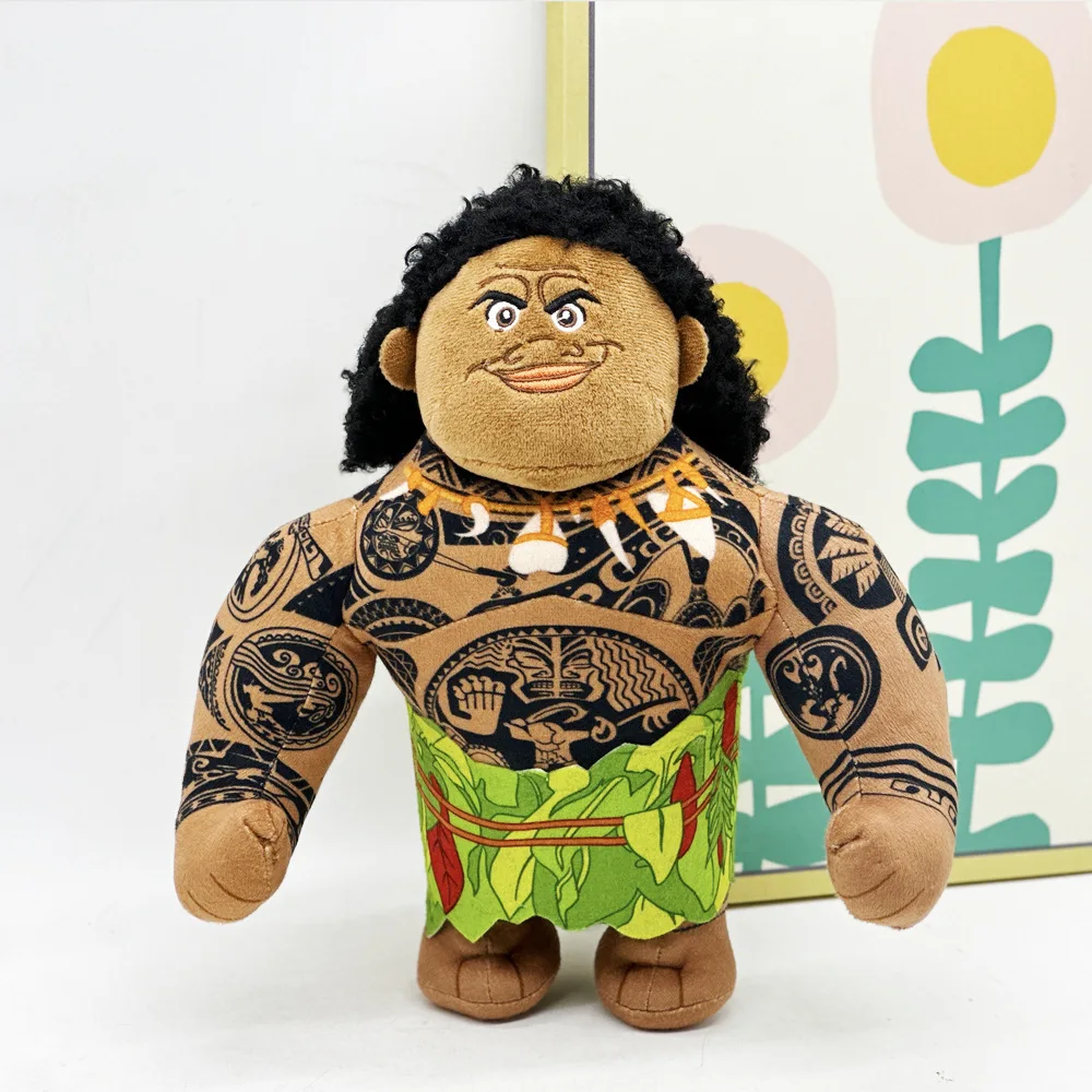27cm Maui Plush Dolls Movie Peripheral Toy Plushine Cute Soft Room Decoration Cartoon Dolls Kids Toys Birthday Gifts