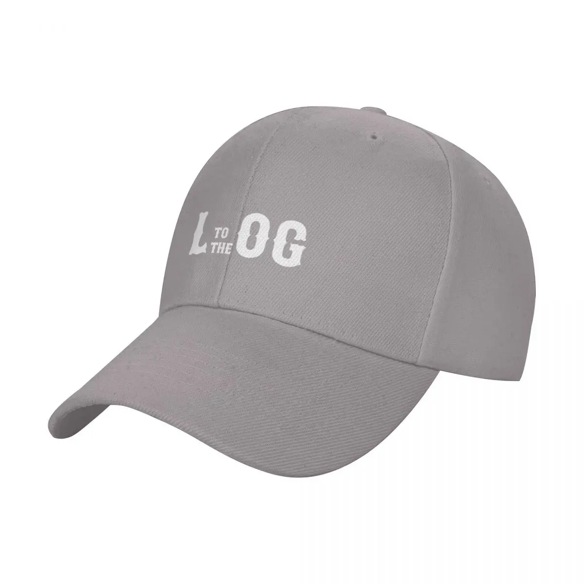 L To The OG Typography Fashion Baseball Cap Peaked Cap Men's Hat Women's Cap Visor