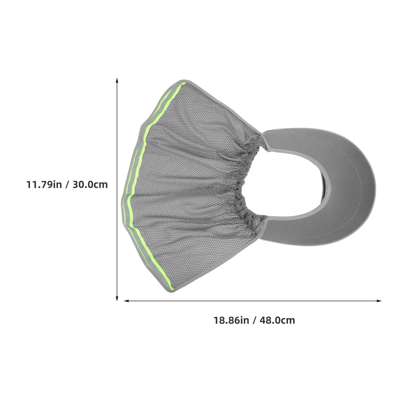軽量メッシュバイザーサンシェード帽子安全保護シールド建設作業員アウトドアギア反射つばガード
