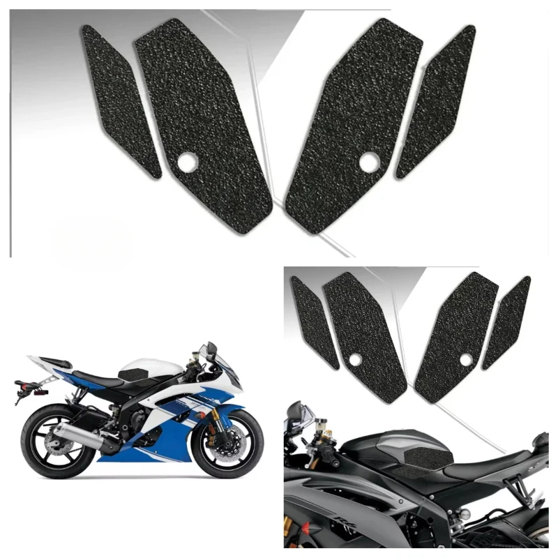 for  2008-2016 YZF-R6 Motorcycle Tank Pad Protector Sticker Decals Accessoriesr