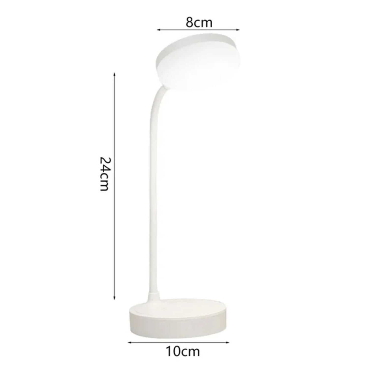 New Table Lamp USB Plug Rechargeable Desk Lamp Bed Reading Book Night Light LED  3 Modes Dimming Eye Protection Light Bedside La