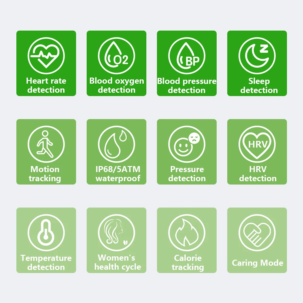 Anello intelligente avanzato per il monitoraggio della salute della frequenza cardiaca, dell'ossigeno nel sangue, il monitor del sonno, impermeabile 5 ATM, fitness unisex indossabile