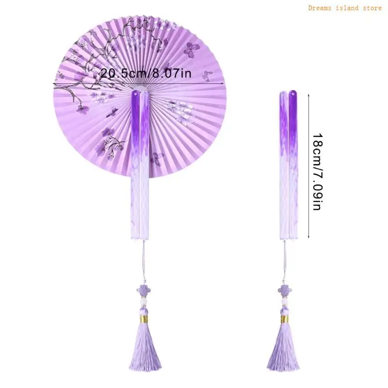 Kipas lipat magnet lipatan kipas handheld fan dengan unik HX6C