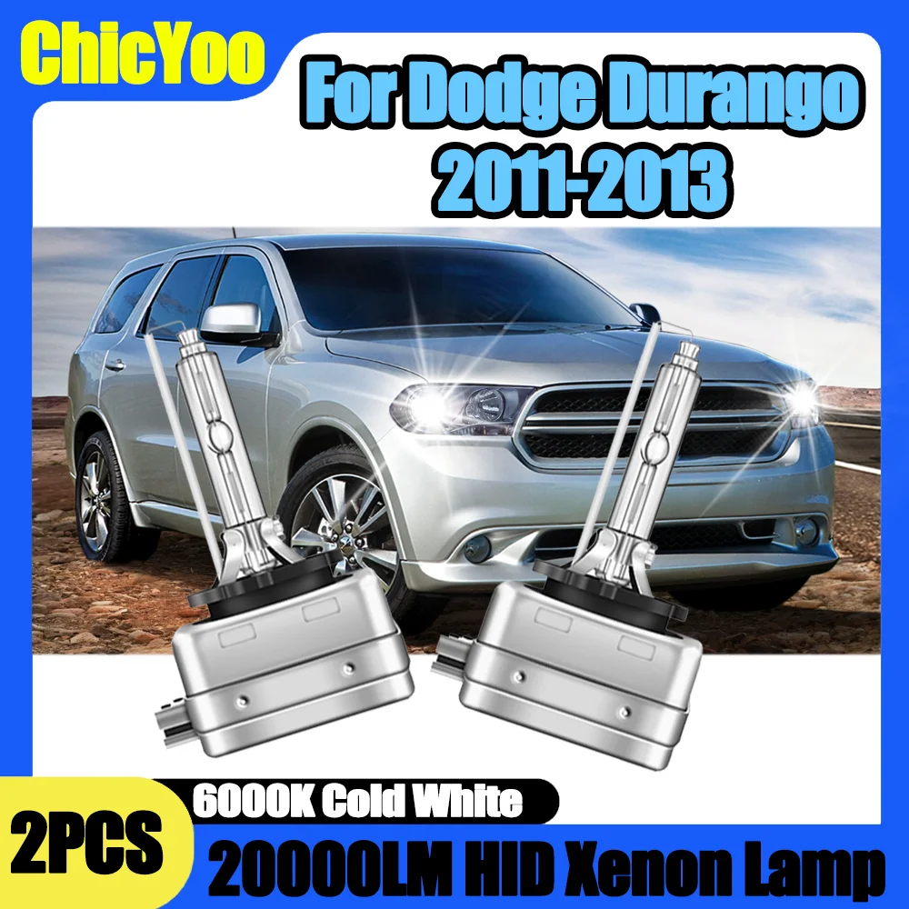 

2PCS Canbus No error Car Front Lights 35W High Power D1S HID Xenon Headlamp Bulbs 6000K White For Dodge Durango 2011 2012 2013