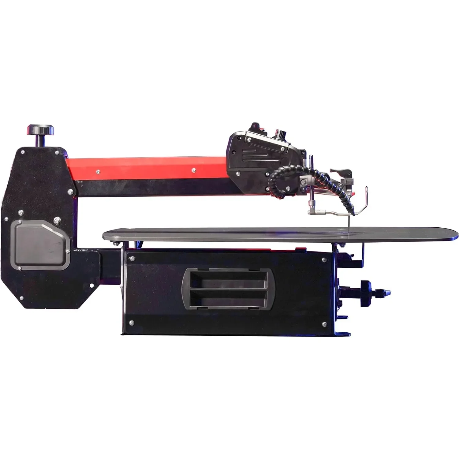 

22 Inch Variable Speed Scrow Saw, 1.3A Scroll Saw for Woodworking , High Speed Steel , 36.9"L x 14.3"W x 5.4"H