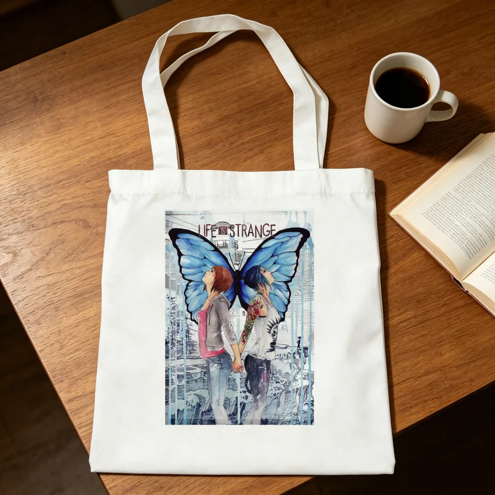 Life Is Strange tote bag bolsas de tela shopping totebag shoulder  woman