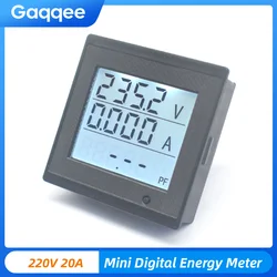 Misuratore di energia digitale Watt wattmetro misuratore di potenza voltmetro AC tensione misuratore di corrente 220V 20A rilevatore di elettricità