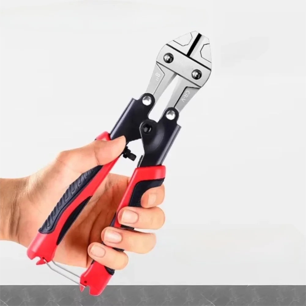 

Металлический мини-болторез, быстрые и острые плоскогубцы для резки проволоки с резиновой ручкой, многофункциональные энергичные ножницы для резки проволоки