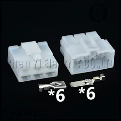 6 Pin Auto connector motorcycle Rectifier regulator Plug 7123-2765 DJ7068-6.3-10 MT12V12-ZSA32 7122-2860 6070-6621 171897-1