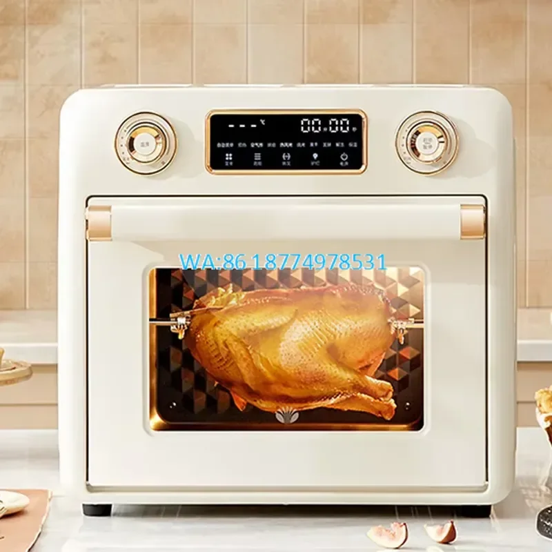 Wmwmnu 40L Large Capacity Air Fryer with Touch Screen Display for Small Kitchen Appliance