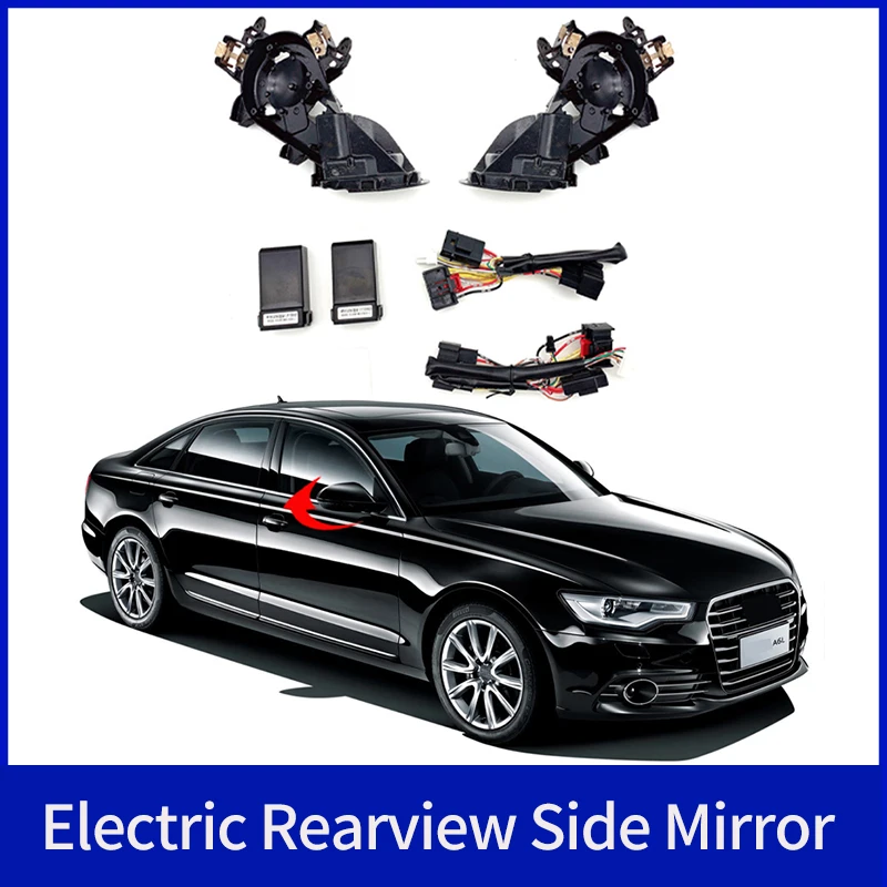 For AUDI A6 2011 2012 2013-2023 Auto Intelligent Automatic Car Electric Rearview Side Mirror Folding System Kit Module