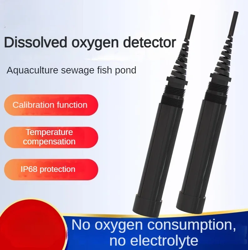 Fluorescence Dissolved Oxygen Detector Water Quality Aquaculture Industry Freshwater Dissolved Oxygen Probe Sensor