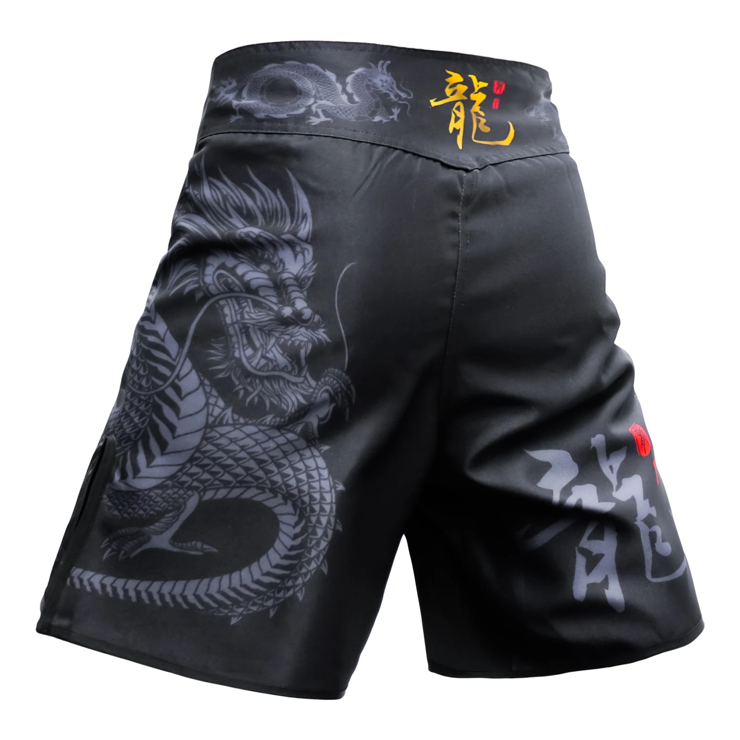 MMA Dragon Warrior Sports Fighting Training Shorts Jujutsu Quick Dry Durable Fitness Competition Muay Thai Outdoor Bicycle