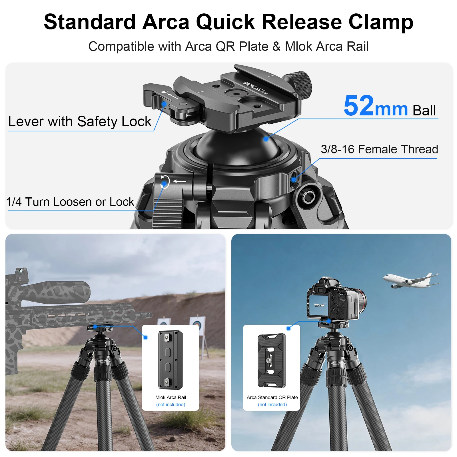 WEYLLAN HN402 Hunting Tripod C - Heavy Equipment Video review and price