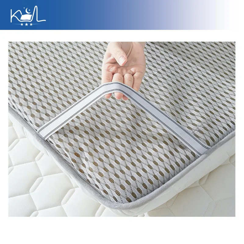 Class A Soybean Fiber Latex Mattress Topper Thickened Antibacterial Tatami Pad Student Dormitory Home Soft Bed Cushion