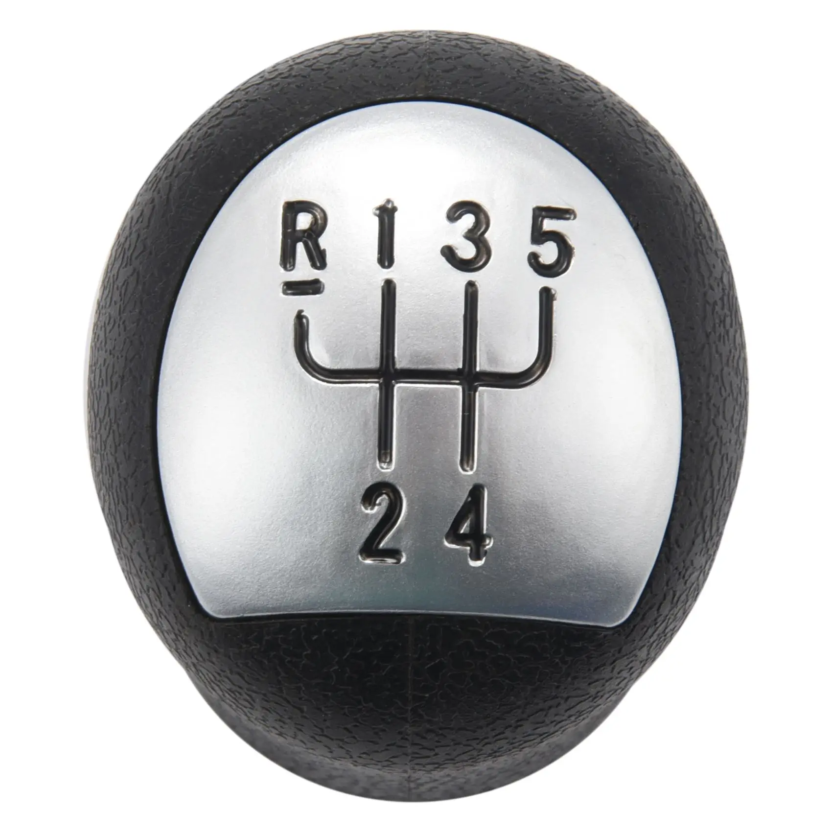 Chrome Shift Gear Knobs, Estilo do carro, Peças de reposição para Renault Clio II, Kangoo II, TWINGO