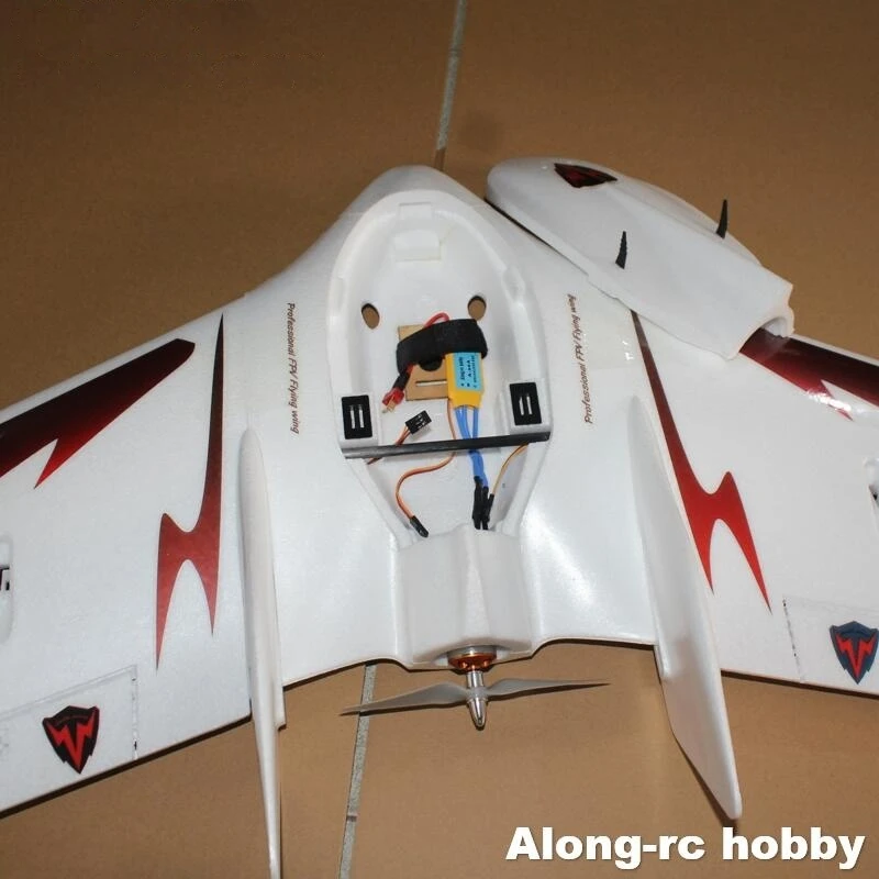 ALONG-RC هواية C1 المطارد FPV تحلق الجناح 1.2 متر EPO الجناح RC نموذج طائرة رغوة طائرة شراعية طائرة التحكم عن بعد FPV الطائرة بدون طيار #6