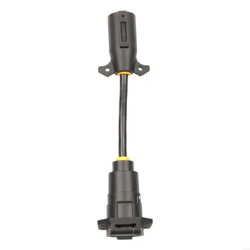 M76E Anhängerverbindungsstecker 7-Wege-Adapter mit Flanschbuchse und Steckerende – Detail 4