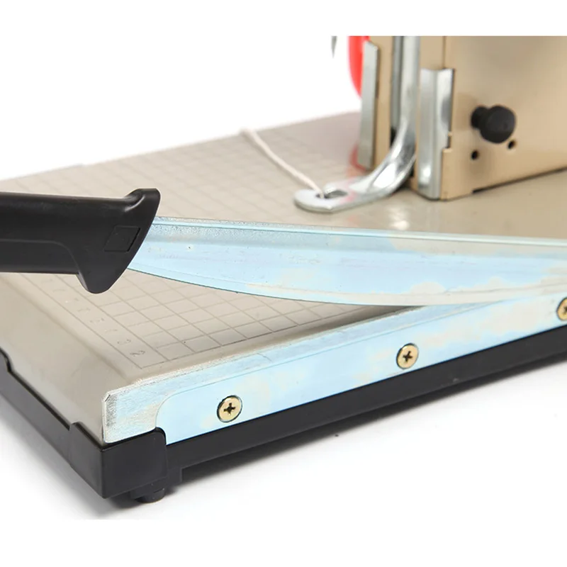 Manual Small Book Photo Binding Machine With Cutter