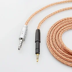 HIgh Quality HIFI 16 Core 99% 7N OCC Viborg 4.4mm Balanced Earphone Cable For Sennheiser HD599 HD569 HD 560S HD559 hd560s