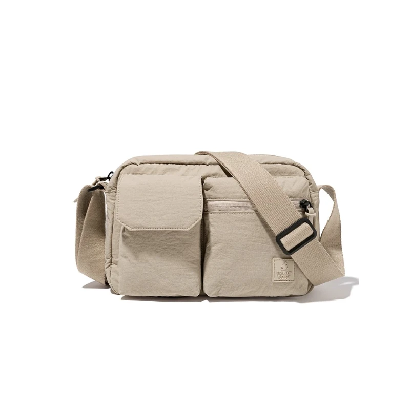 

Женская сумка через плечо EPOL 2026: трендовая, легкая, с множеством карманов, из водонепроницаемого нейлона, однотонная, повседневная, модель 3071-03