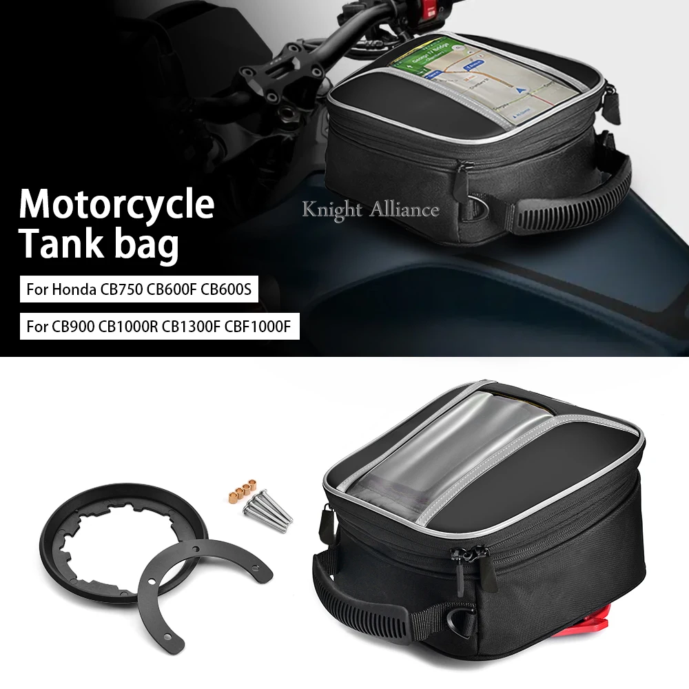 For Honda CB750 CB600F CB600S CB900 CB1000R CBF600S CBF1000F Motorcycle Tank Bag Car Head Storage Navigation Bag