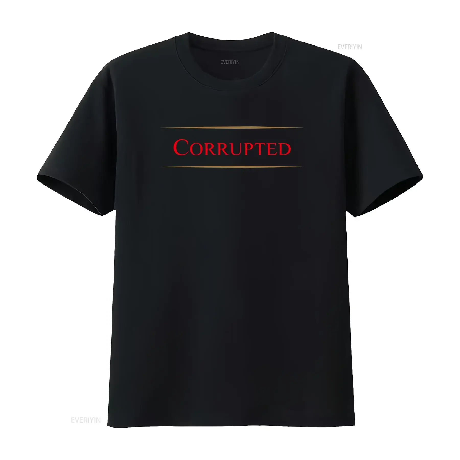 Corrupted Gamer Poe T Shirt Inspired by Path Of Exile with Loot Affix Suffix and Vaal Orb Design vintage Washed streetwear