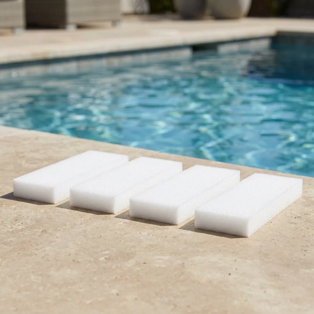 Skimmer Flap Pad Spa Skimmer for liner For Spa Circulation Prevents Water Backflow Enhances System White Color Foam