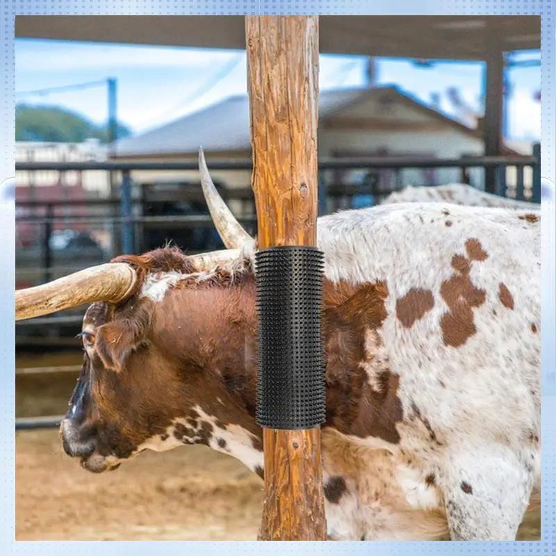 

AD-2 Pcs Horse Cattle Scratchers, Horse Scratching Post,Super Soft Massage Brush Kit For Equine ,Scratching Itch Relief Pad