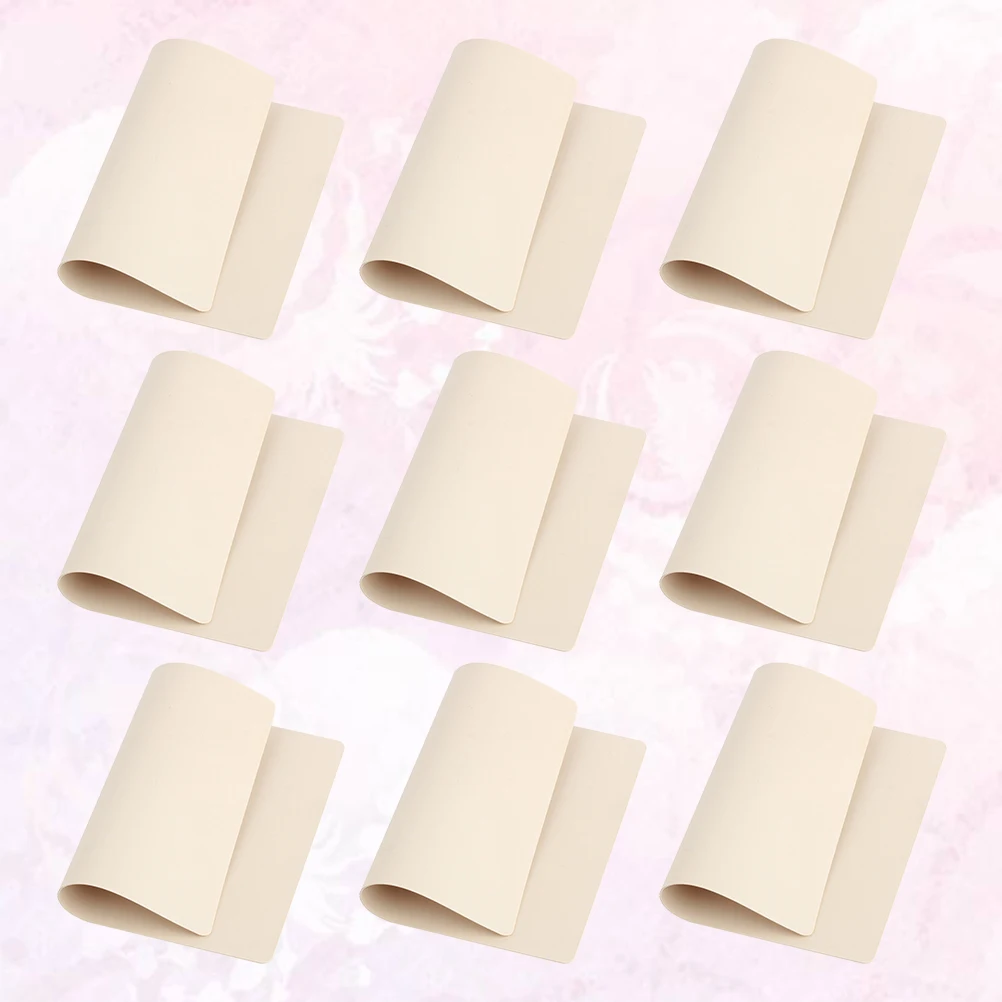 

15 pcs Tattooing Practice Skin Blank Artists Supplies Microblading Eyebrow Fake Great Human Feel Thick Double