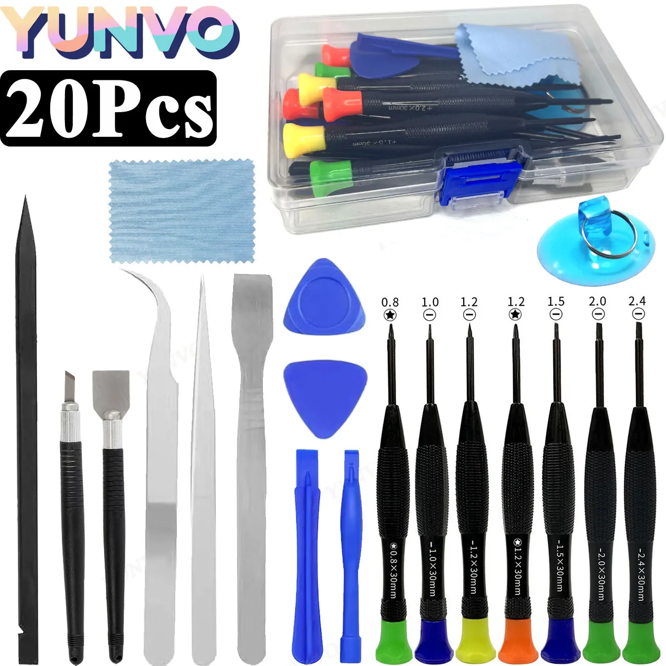 Magnetic Screwdriver Set Mini Multi-Function Magnetic Precision Screwdriver For Watch Eyeglasses Phone Repairing Hand Tools