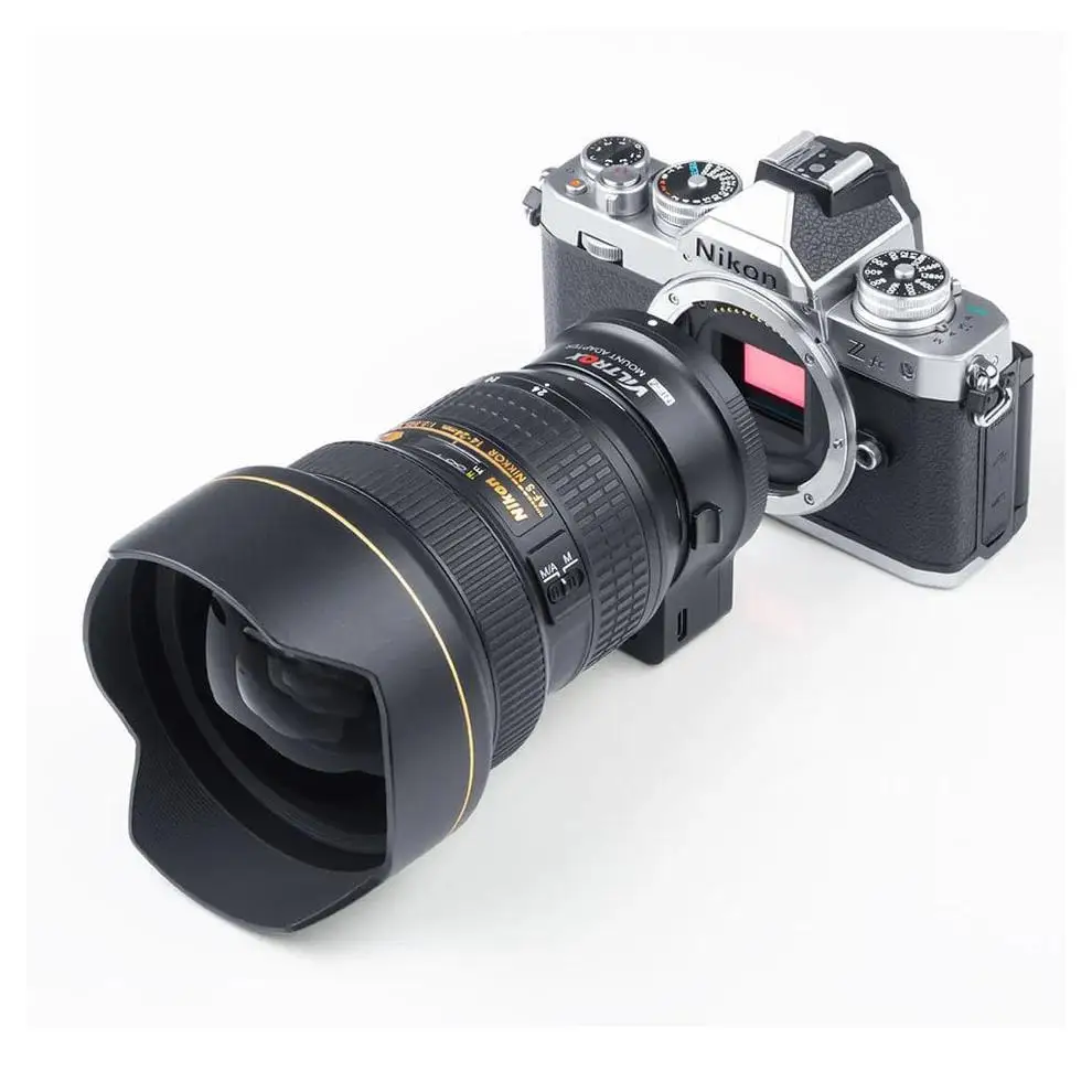 Viltrox NF-Z Nikon F 마운트 렌즈-Nikon Z 마운트 카메라 Nikon Z6 II Z7 Z9 Z50 Z30 ZFC 용 렌즈 어댑터 링 자동 초…