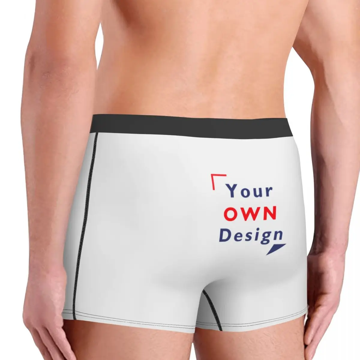 Custom Customize Unique Exclusive Gift Giving Your Own Design Underpants Breathbale Panties Man Underwear Print Boxer Briefs