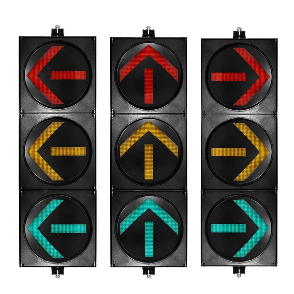 

Traffic Lights Supplier Intelligent LED Traffic signal Light Equipment 100mm/200mm/300mm Traffic Warning Light 12-24v