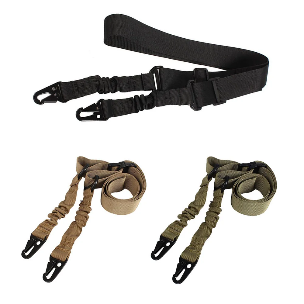 

Outdoor Tactical Gear 1 And 2 Point Gun Sling Shoulder Strap With QD Release Airsoft Military Rifle Shotgun Belt