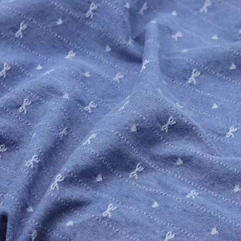 القوس الجاكار غسلها الدنيم النسيج الرجعية اليدوية DIY بها بنفسك لمصمم الملابس أكياس لينة عالية الجودة الخياطة اكسسوارات بالجملة #5