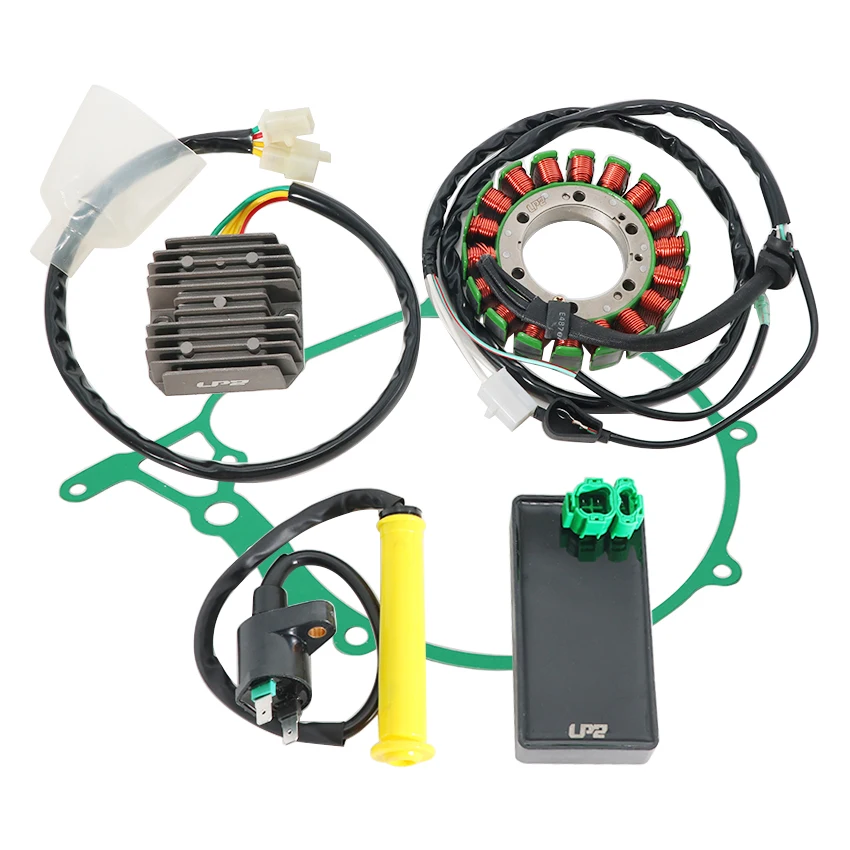 Motorcycle Regulator Rectifier+Ignition Stator Coil+Cover Gasket For Honda XR650L 30510-MN1-680 31600-MY6-671 11395-MY2-621