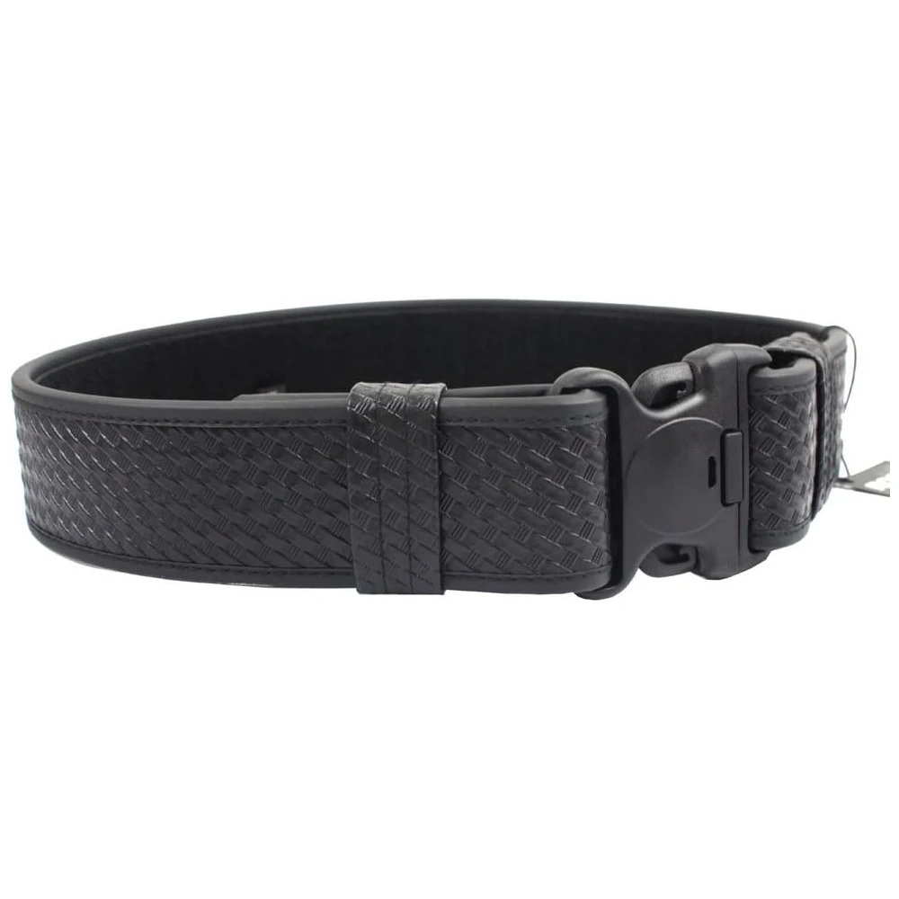 Tactical Basketweave Duty Belt,Police Duty Belts, Web Duty Belt with Loop Liner, Two Size(M&L)