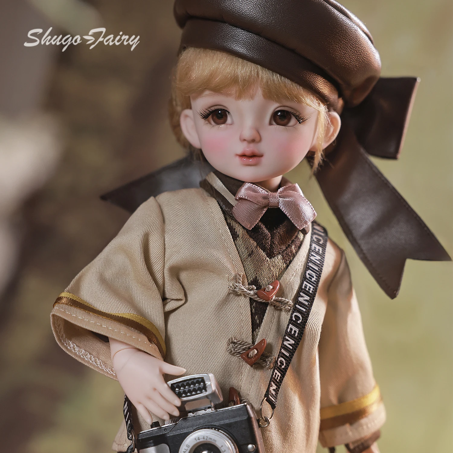 ShugaFairy Yenny 1/6 Bjd Pop Student Preppy Stijl Herfst Retro Leuke Fullset Sphere Joint Bjd Kleding Bjd Fairy Anime Figuren