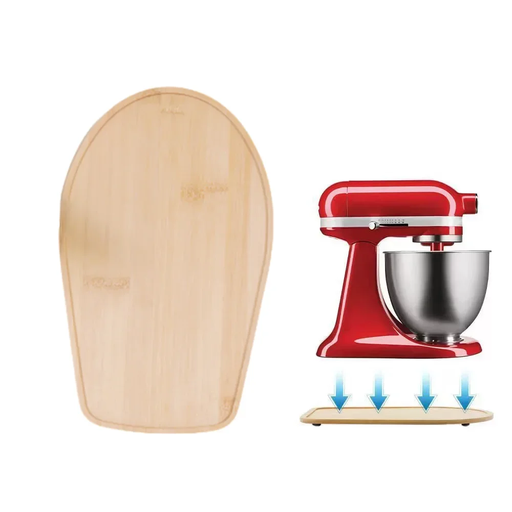 

Деревянный слайдер для миксера KitchenAid, наклонная вертикальная подставка для миксера, аксессуары для кухонного робота-миксера.