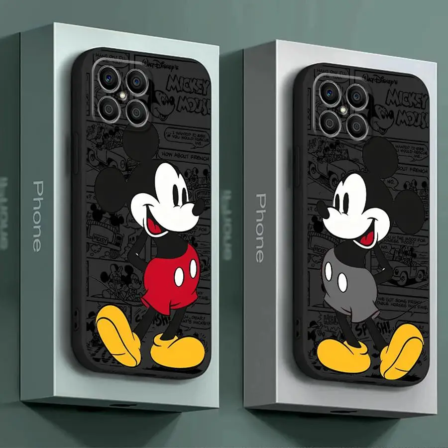 Disney Mickey Mouse Cover Phone Case for Honor 8X 70 90 Pro X6a X7b X8a X9b Magic5Lite Magic5 Pro TPU Soft Shell