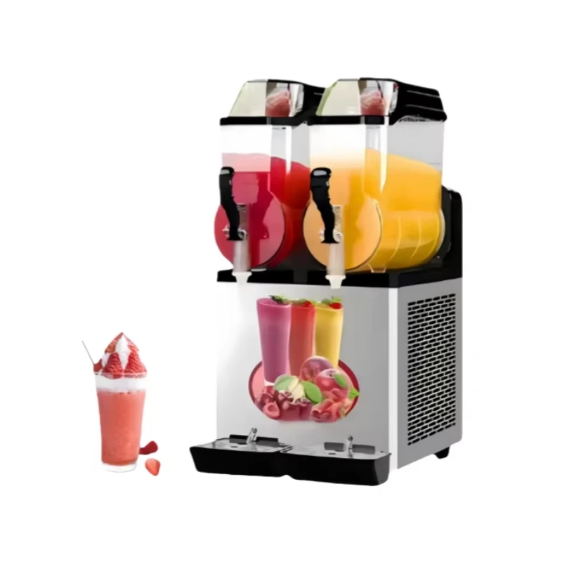 

Commercial Ice Drinks Maker Slush Machine for Cold Drinks Beverage with One Two and Three Compartment Smoothie Juice Cold Drink