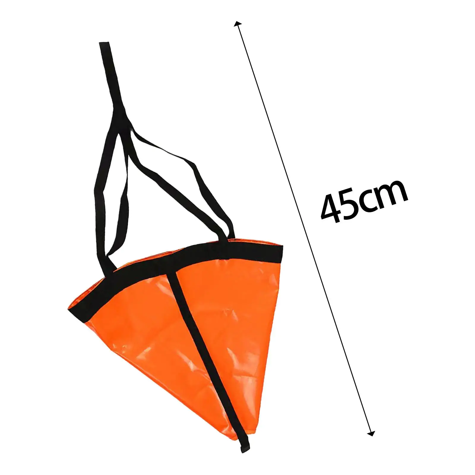 Heavy Duty Sea Anchor Marine Kayak Rowing Sock PVC Drogue for Trolling Fishing Accessory Lake River