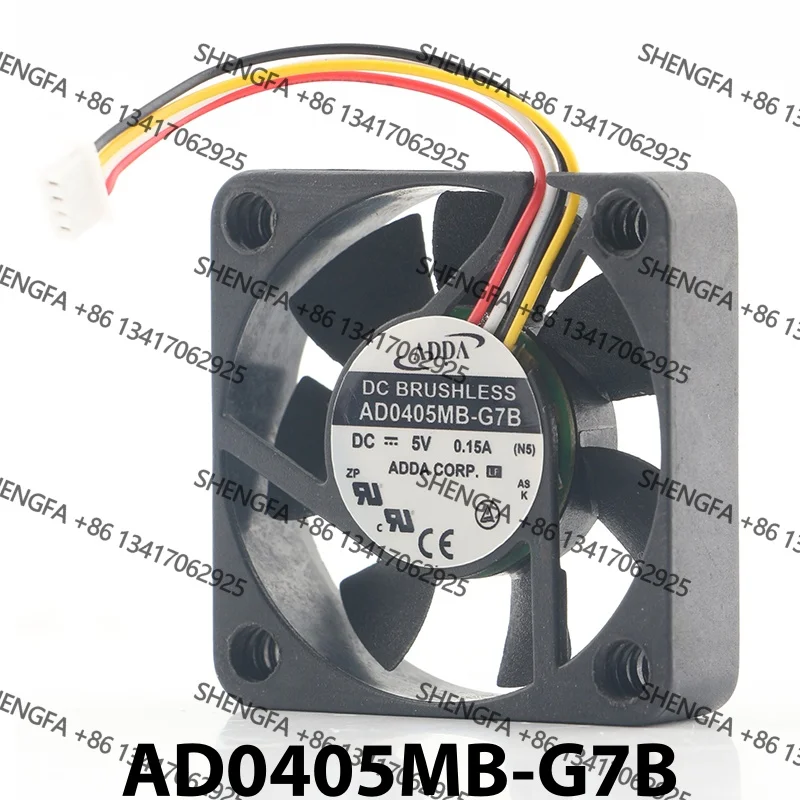 Cooling Fan AD0405MB-G7B Original ADDA 12V 24V 48V DC 5V 0.15A 4010 40X40X10MM 4CM Four-wire PWM Super Quiet Ball Bearing Micro
