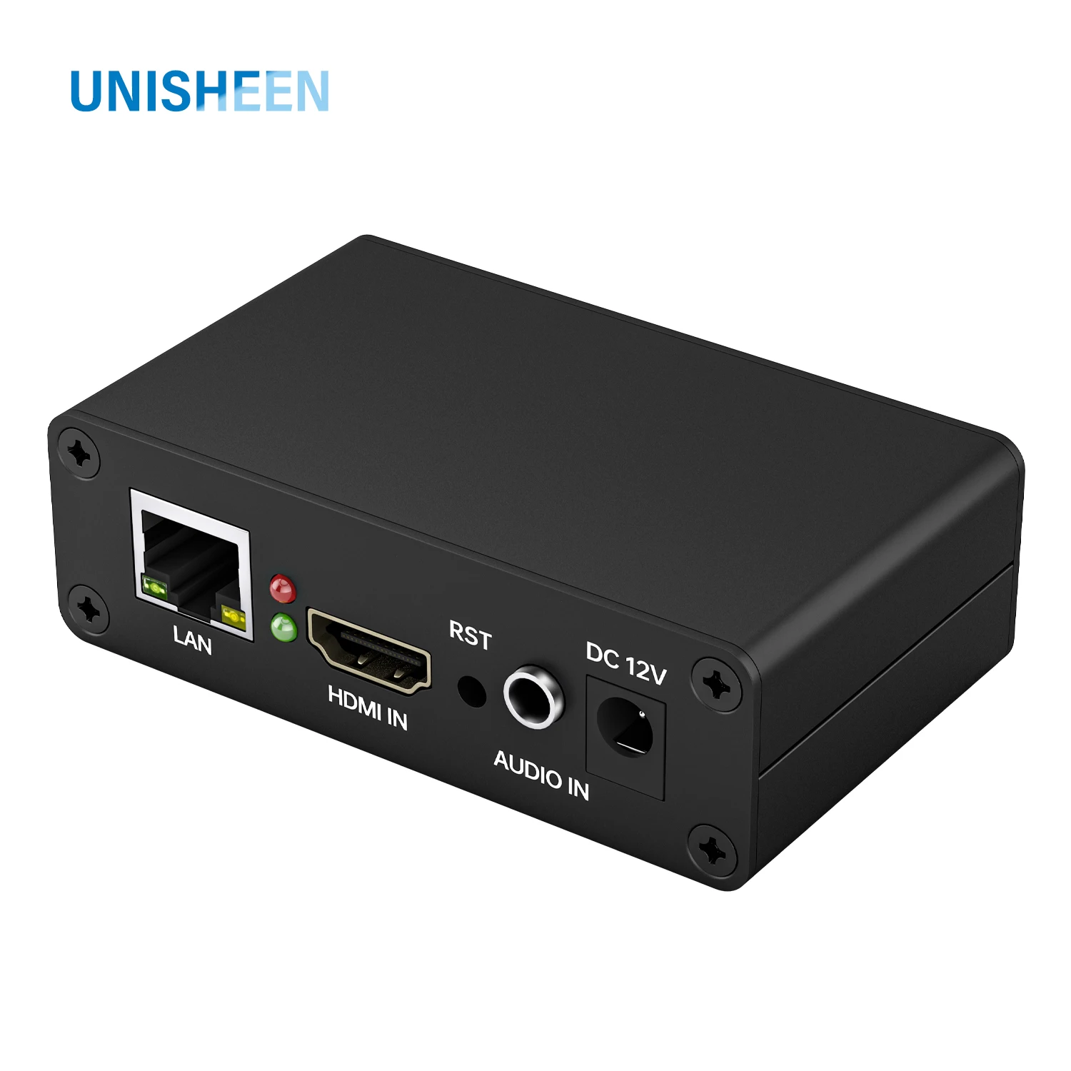 UNISHEEN BM1000H System Integration Mini SRT RTSP RTMPS UDP ONVIF 1080p H265 H264 IPTV HDMI to IP Video Live Stream Encoder