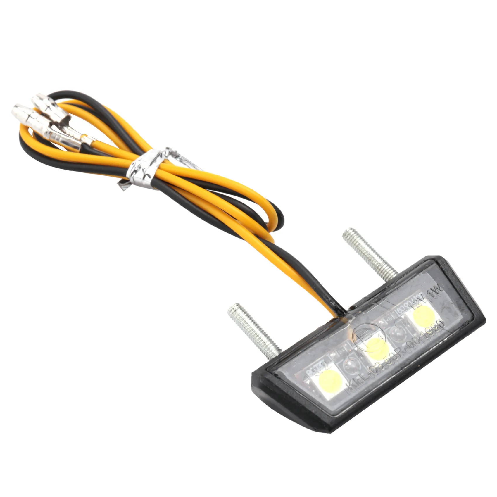 ضوء خلفي LED مزخرف للدراجة النارية ، ضوء لوحة الترخيص ، هوندا ، كاواساكي ، ياماها ، سوزوكي ، أبيض