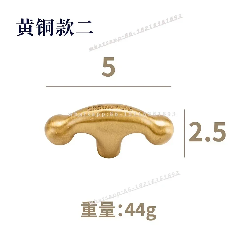 GOOD2026 Brass Aluminum Cabinet Door Drawer Creative Single Hole Handle